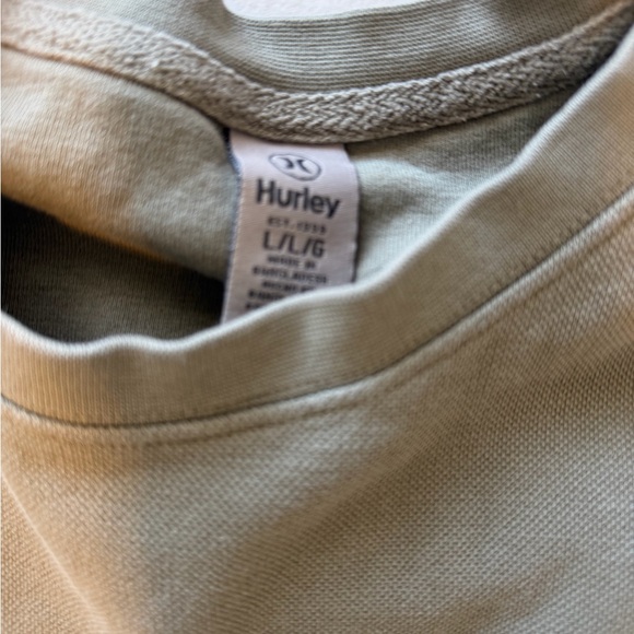 Hurley Women’s Olive Crewneck Sweater - Picture 3 of 4